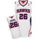 NBA Kyle Korver Swingman Men's White Jersey - Adidas Atlanta Hawks &26 Home