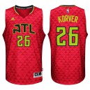 Atlanta Hawks 26 Kyle Korver 2015-16 saison nouvelle Swingman Alternative le maillot rouge