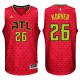 Atlanta Hawks 26 Kyle Korver 2015-16 saison nouvelle Swingman Alternative le maillot rouge