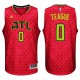 Atlanta Hawks 0 Jeff Teague 2015-16 saison nouvelle Swingman Alternative le maillot rouge