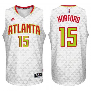 Al Horford Atlanta Hawks 15 2015-16 saison nouvelle Swingman blanc maillot domicile