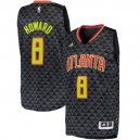 Adidas de Atlanta Hawks Dwight Howard masculine Charcoal route Swingman maillot
