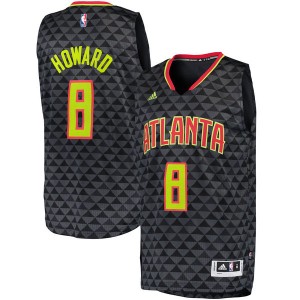 Adidas de Atlanta Hawks Dwight Howard masculine Charcoal route Swingman maillot