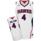 NBA Paul Millsap Swingman Men's White Jersey - Adidas Atlanta Hawks &4 Home