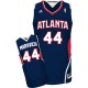 NBA Pete Maravich Swingman Men's Navy Blue Jersey - Adidas Atlanta Hawks &44 Road
