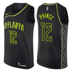Atlanta Hawks ^ 12 Maillot Swingman Noir Taurean Prince City Edition pour Homme
