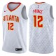 Atlanta Hawks ^ 12 Maillot Swingman Blanc de la Prince Prince Association