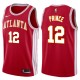 Atlanta Hawks ^ 12 Maillot Swingman Classic en bois dur rouge Prince Taurean