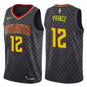 NBA Atlanta Hawks ^ 12 Maillot Swingman Noir Icon Taurean Prince
