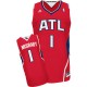 NBA Tracy Mcgrady Swingman Men's Red Jersey - Adidas Atlanta Hawks &1 Alternate