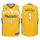 Nuggets Denver pour la jeunesse ^ 4 Maillot Paul Millsap Swingman Or - Édition Statement