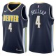 Nuggets Denver Hommes ^ 4 Maillot Paul Millsap Icon Navy Swingman