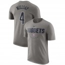 Nuggets de Denver Paul Millsap ^ T-shirt gris Performance Performance 4