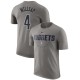 Nuggets de Denver Paul Millsap ^ T-shirt gris Performance Performance 4