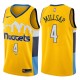 Nuggets Denver Hommes ^ 4 Maillot Swingman Or Déclaration de Paul MillsSap