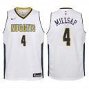 Pépites de Denver pour la jeunesse ^ 4 Paul Millsap Swingman White Jersey-Association Edition