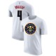 Nuggets de Denver Paul Millsap ^ 4 T-shirt blanc emblématique