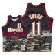 Maillot Mitchell & Ness Atlanta Hawks ^ 11 Trae Young Woodland Camo - Camo