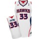 NBA Adreian Payne Swingman Men's White Jersey - Adidas Atlanta Hawks &33 Home