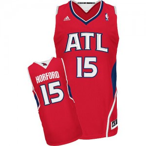 NBA Al Horford Swingman Men's Red Jersey - Adidas Atlanta Hawks &15 Alternate