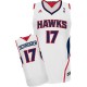 NBA Dennis Schroder Swingman Men's White Jersey - Adidas Atlanta Hawks &17 Home