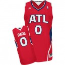 NBA Jeff Teague Swingman Men's Red Jersey - Adidas Atlanta Hawks &0 Alternate