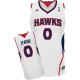 NBA Jeff Teague Swingman Men's White Jersey - Adidas Atlanta Hawks &0 Home